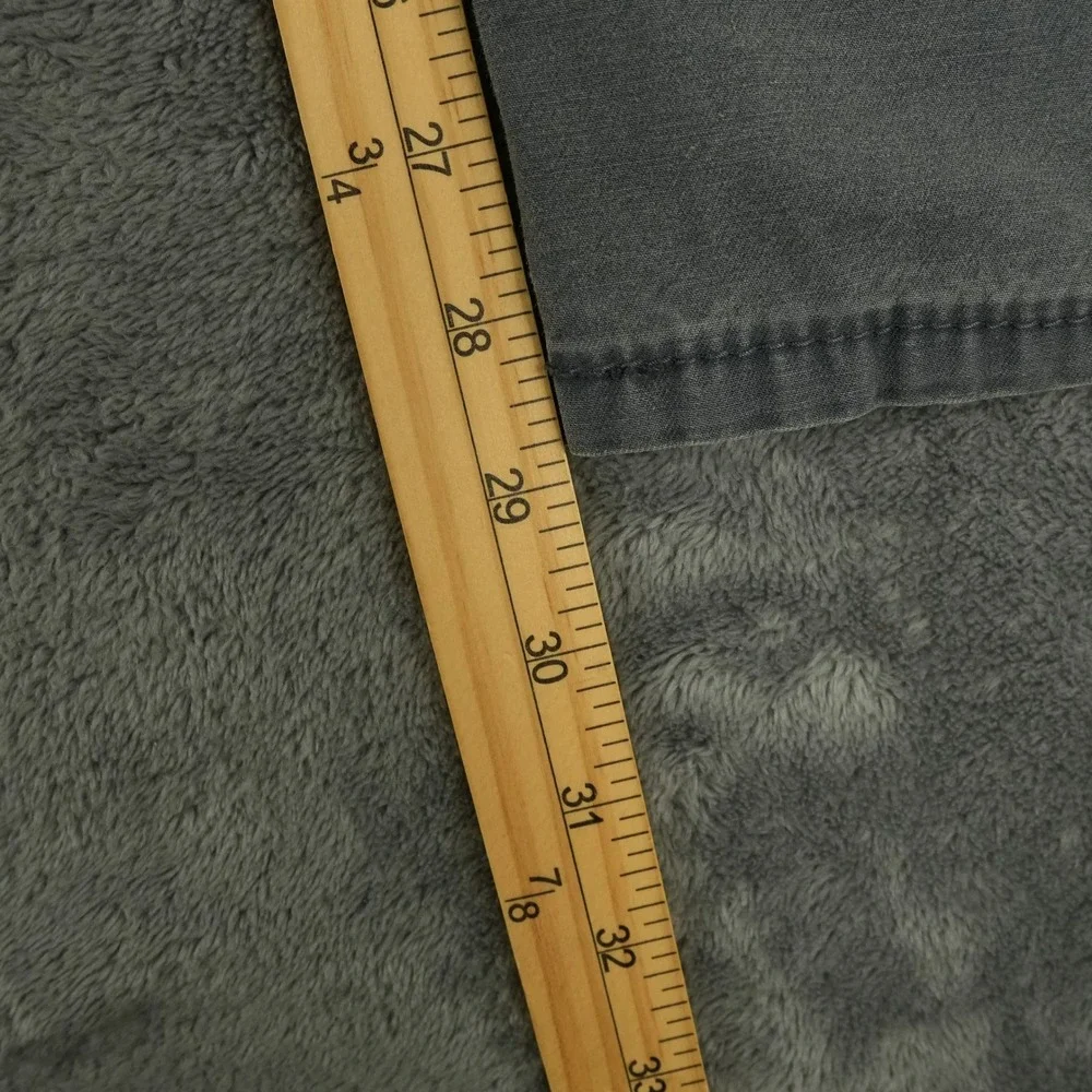 Levi's 508 Regular Taper‎ Jeans Mens Fits 32x29 Gray Stretch Denim Pants Classic